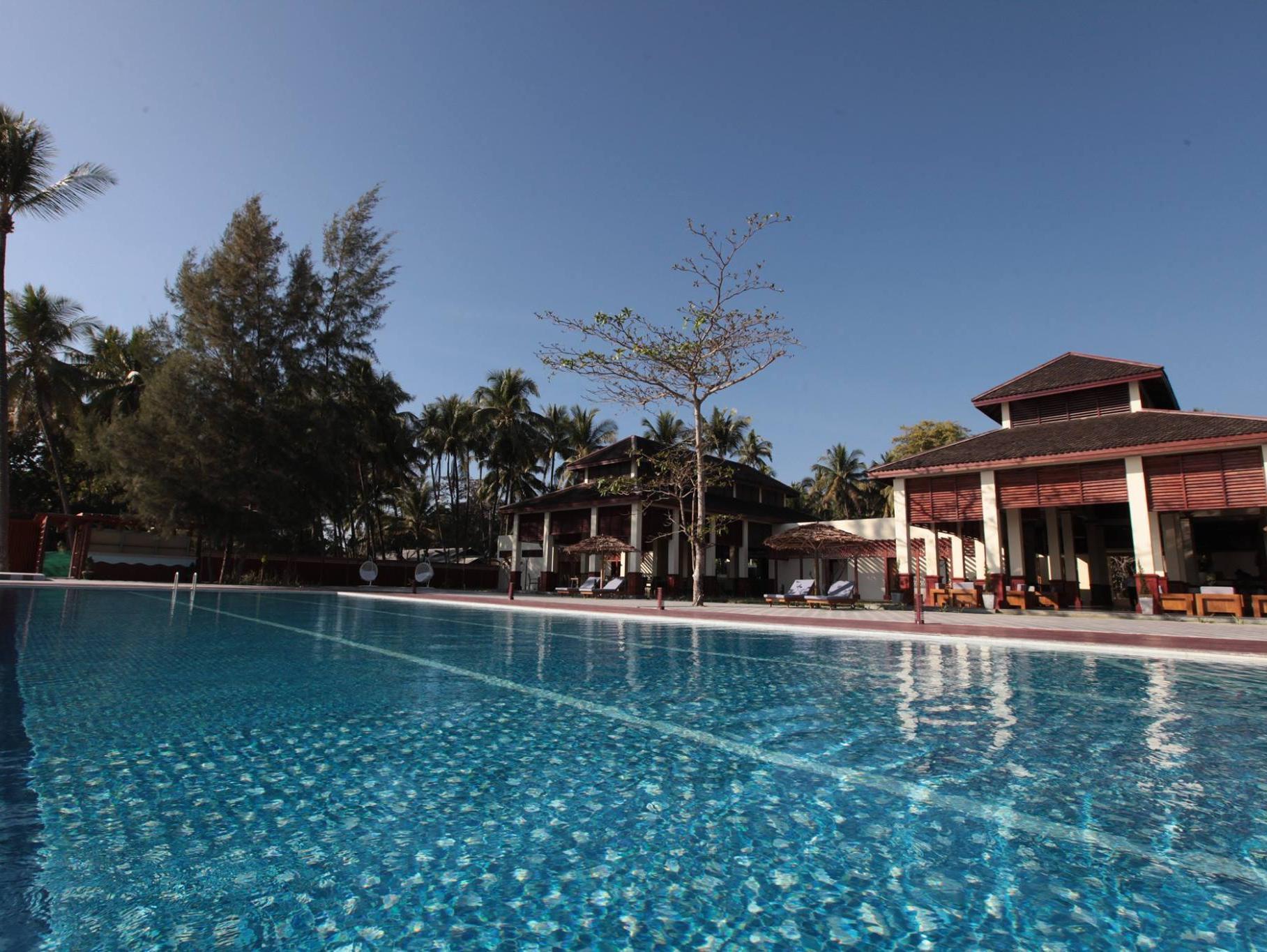 Merciel Retreat & Resort, Ngapali Exteriör bild